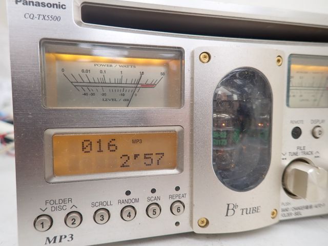 高額買取実施中!!】Panasonic カーCDレシーバー CQ-TX5500D