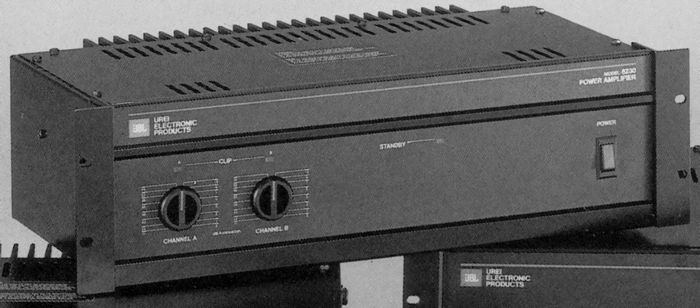 JBL/UREI 6230 Specifications Woolley