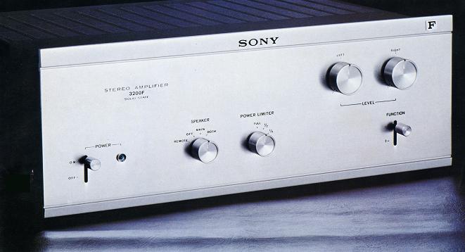 SONY TA-3200F Specifications SONY
