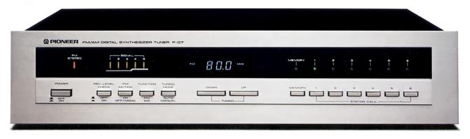 Pioneer F-D7の仕様 パイオニア