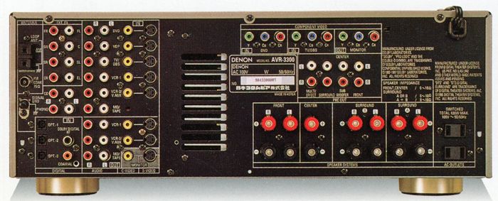DENON AVR-3300の仕様 デノン/デンオン