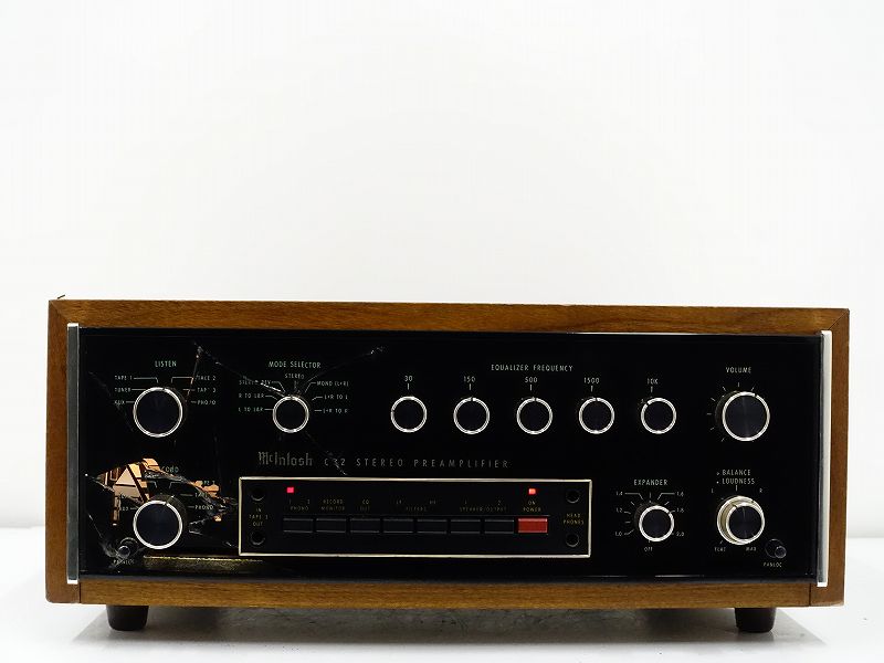 北海道苫小牧市で【McIntosh C32 プリアンプ】を高価買取いたしました