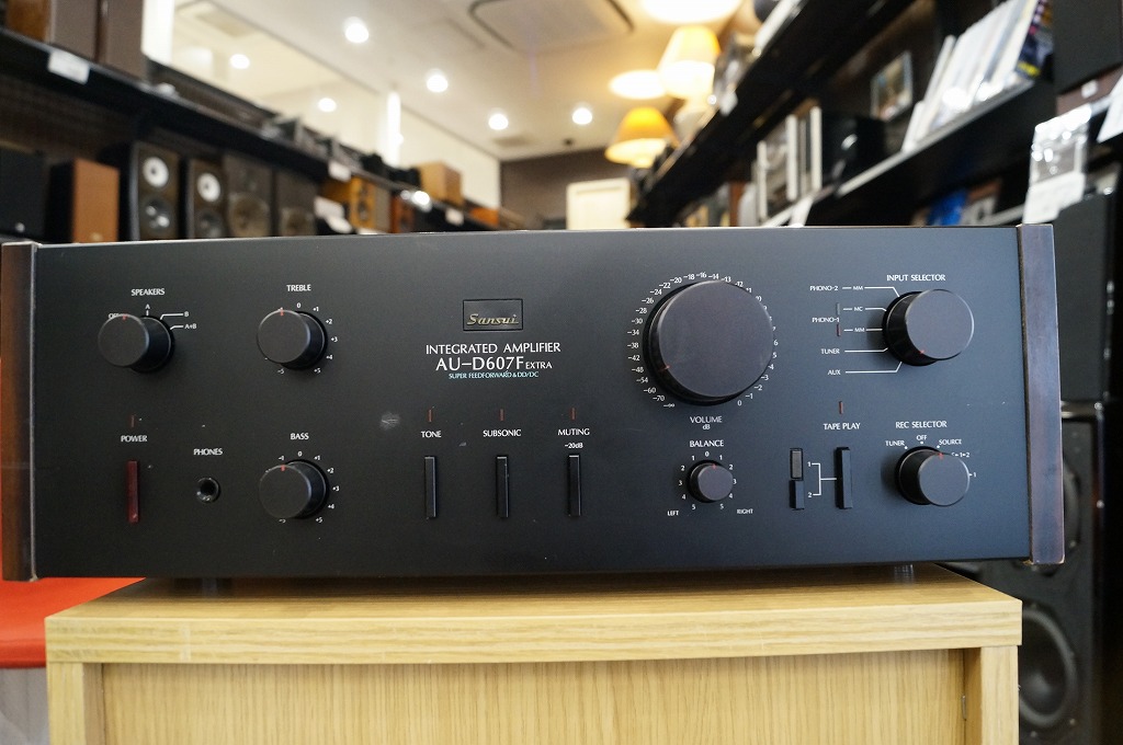 SANSUI プリメインアンプ AU-D607F EXTRA高価買取実績 オーディオ高額査定