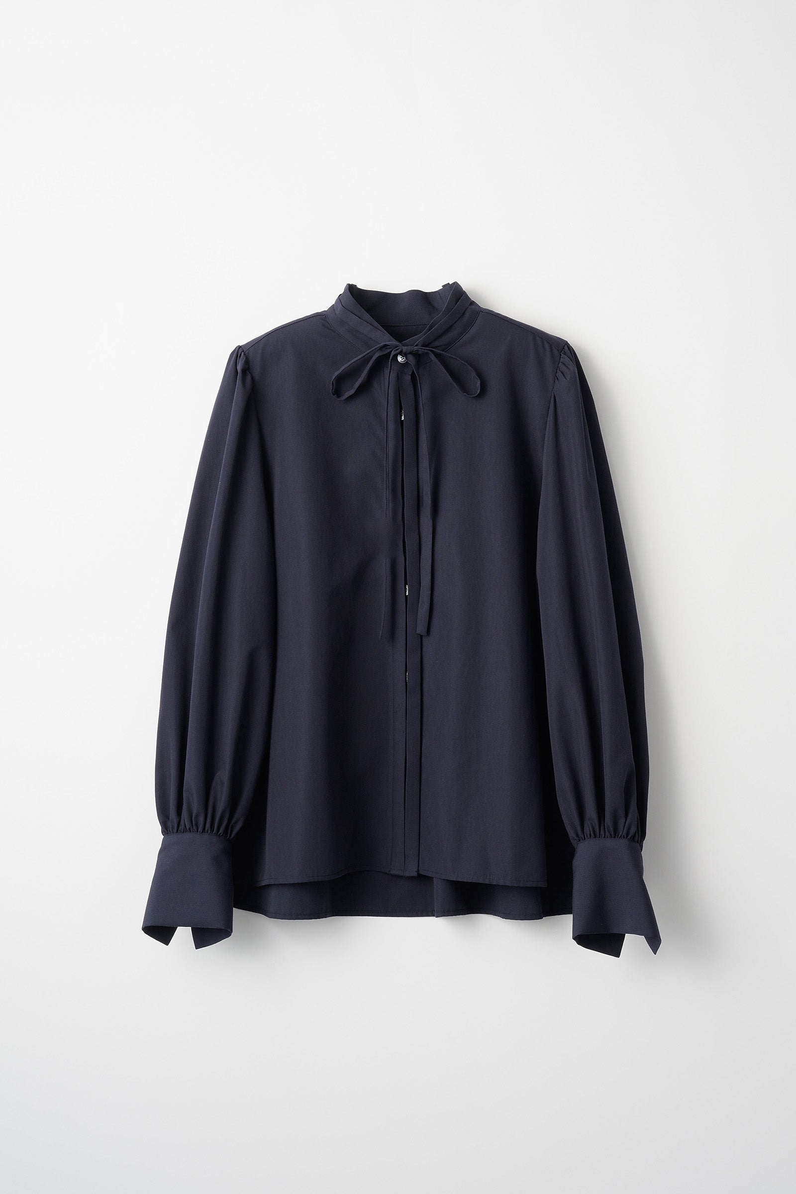 Audire bowtie volume blouse(VERY別注) (Navy)