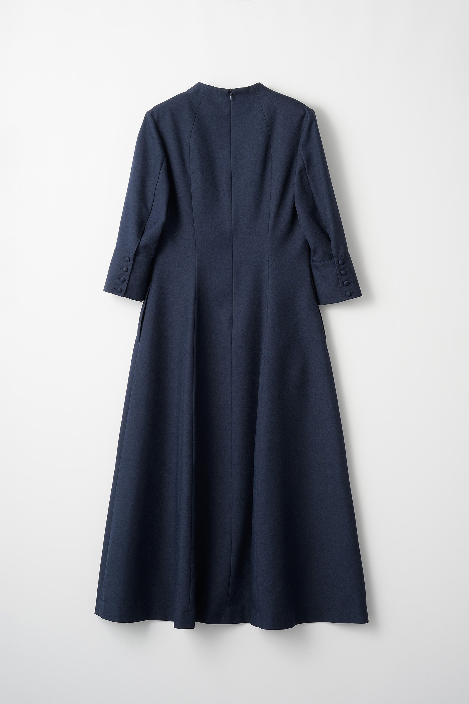 Catherine flare dress (Navy) – Audire