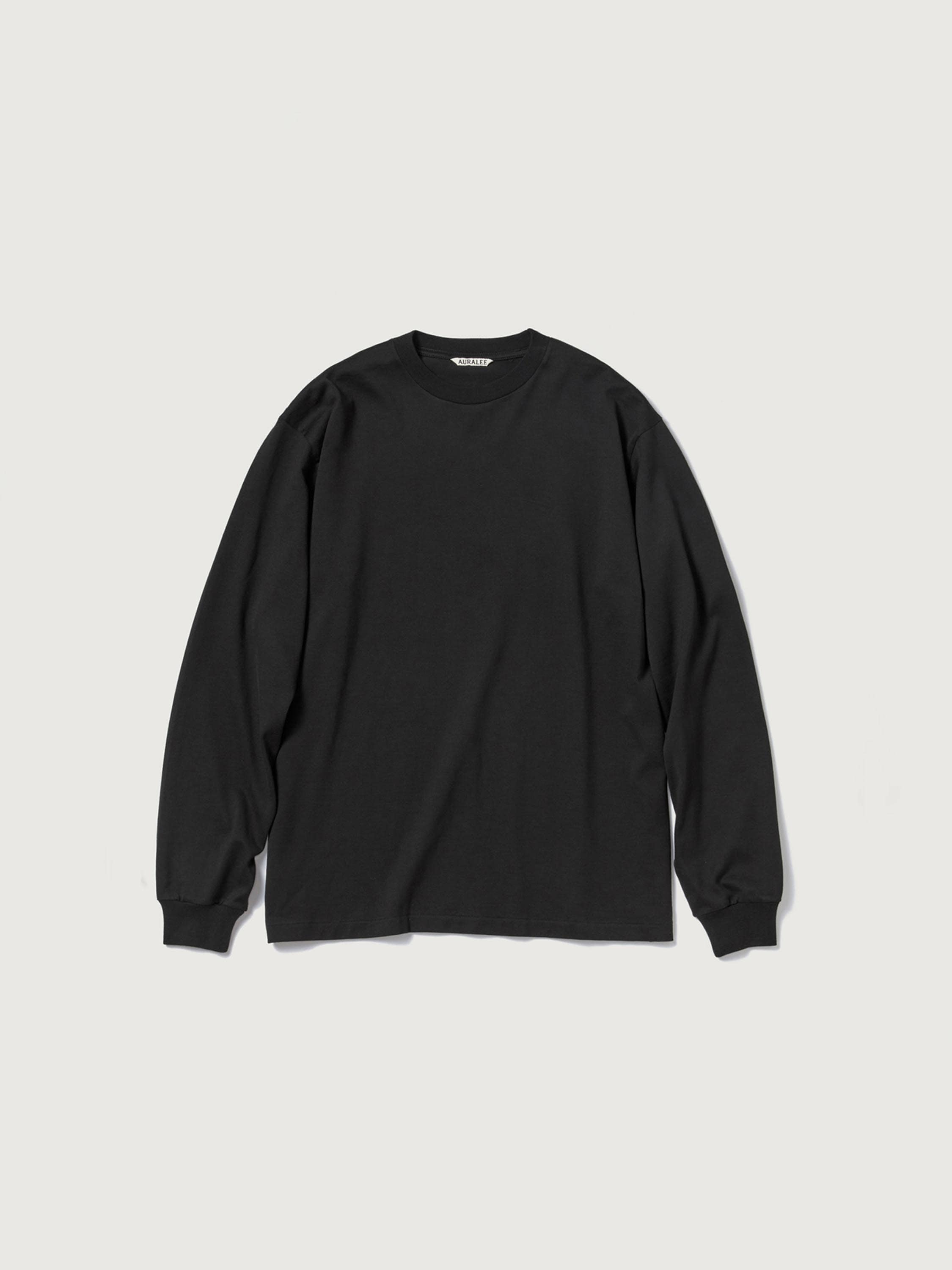 LUSTER PLAITING L/S TEE - AURALEE Official Website