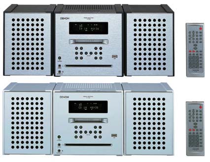 デノン、USB端子を備えたCD/MDミニコンポ