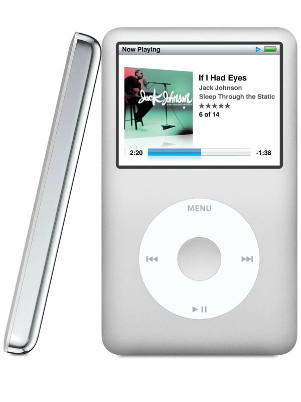 アップル、120GB HDD搭載で29,800円のiPod classic