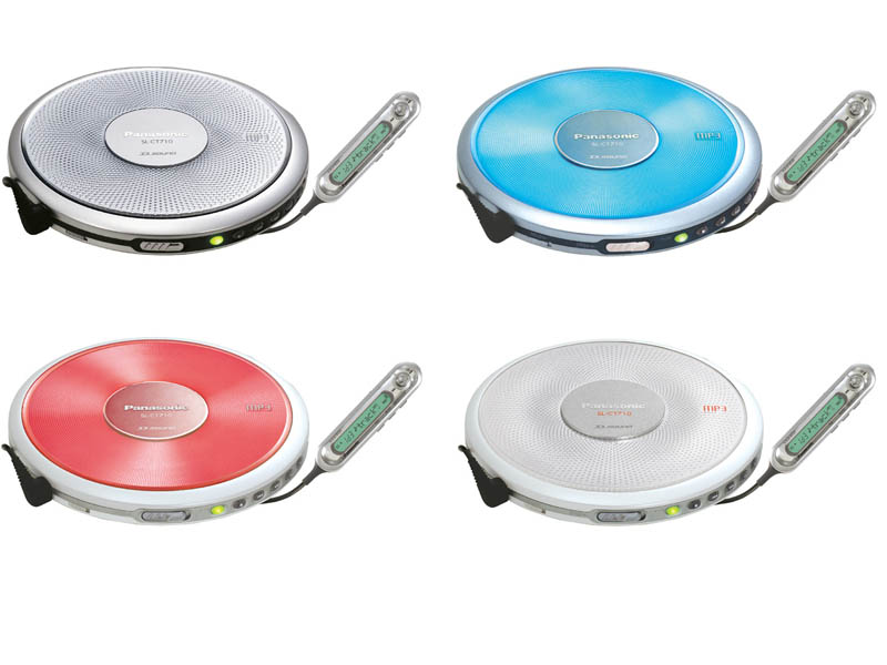 松下、デジタルアンプ採用のMP3対応ポータブルCDプレーヤー