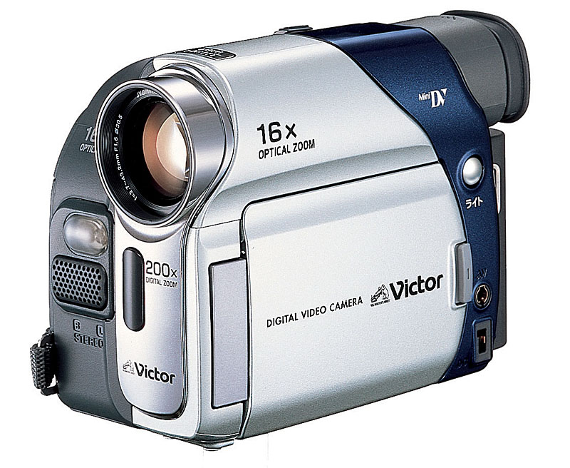 ビクター、3次元DNRを搭載した実売65,000円のDVカメラ