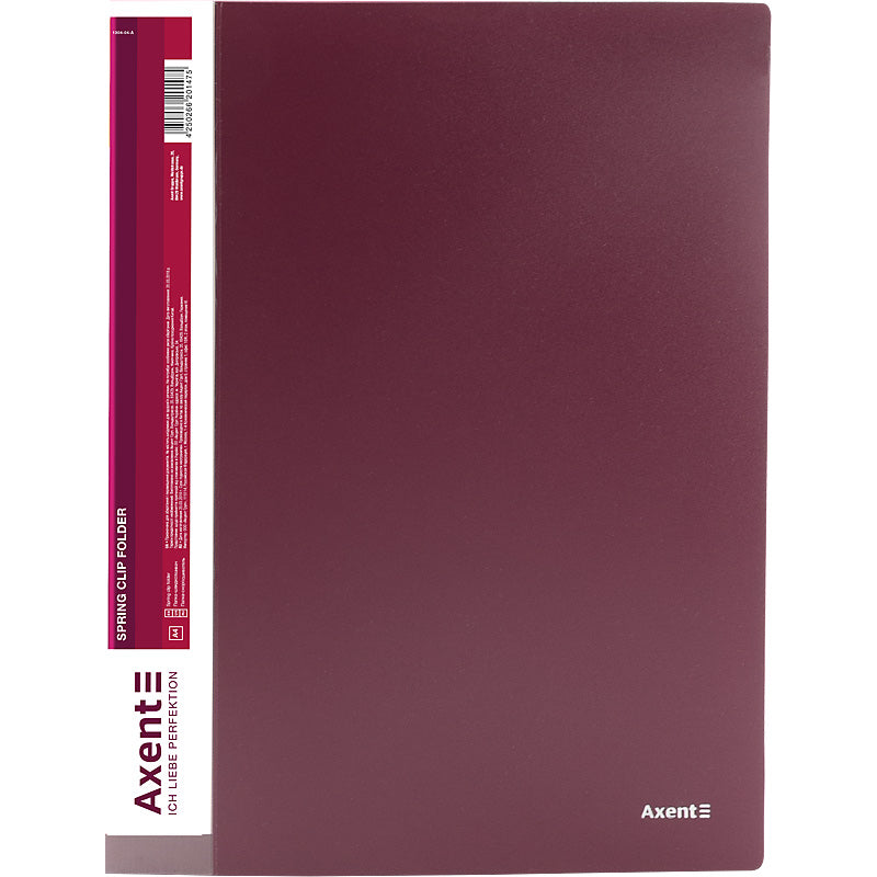 Папка-швидкозшивач А4, бордова - купити в Україні, ціни | AXENT