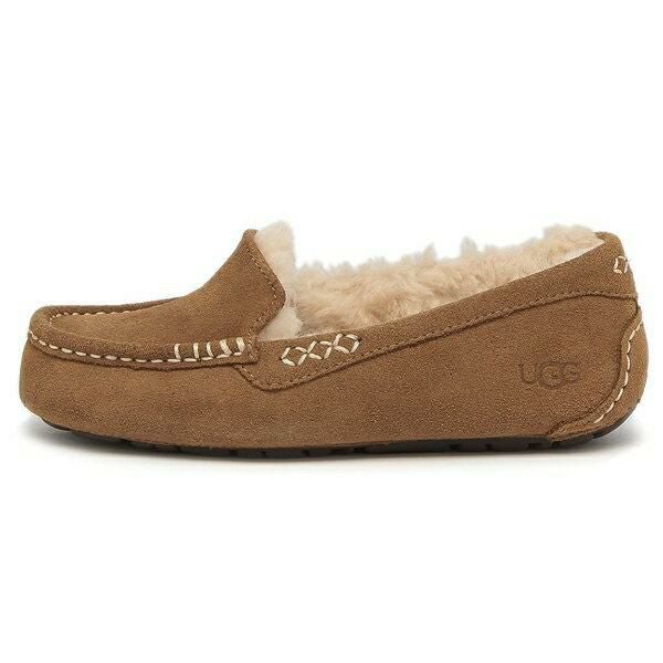 UGG アンスレー アグ モカシン レディース ANSLEY ムートン スリッポン