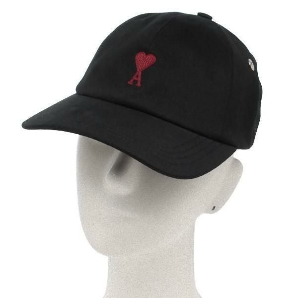 アミパリス 帽子 エンブロイダリー キャップ メンズ レディース ユニ