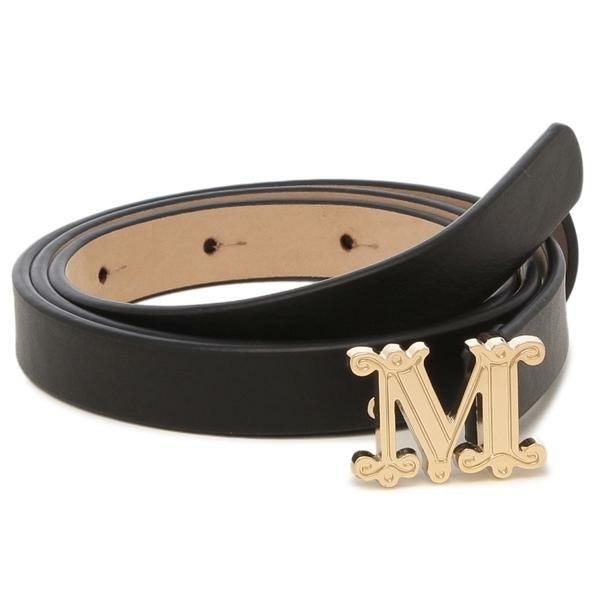 マックスマーラ ベルト エムグラツィアータ15 ブラック レディース Max