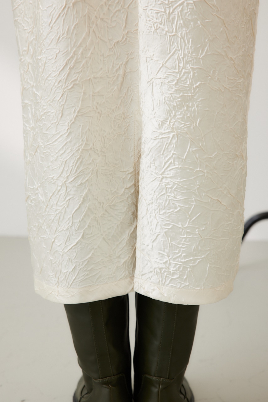 crie conforto】ワッシャーサテンナロースカート｜WOMEN｜254HAT31