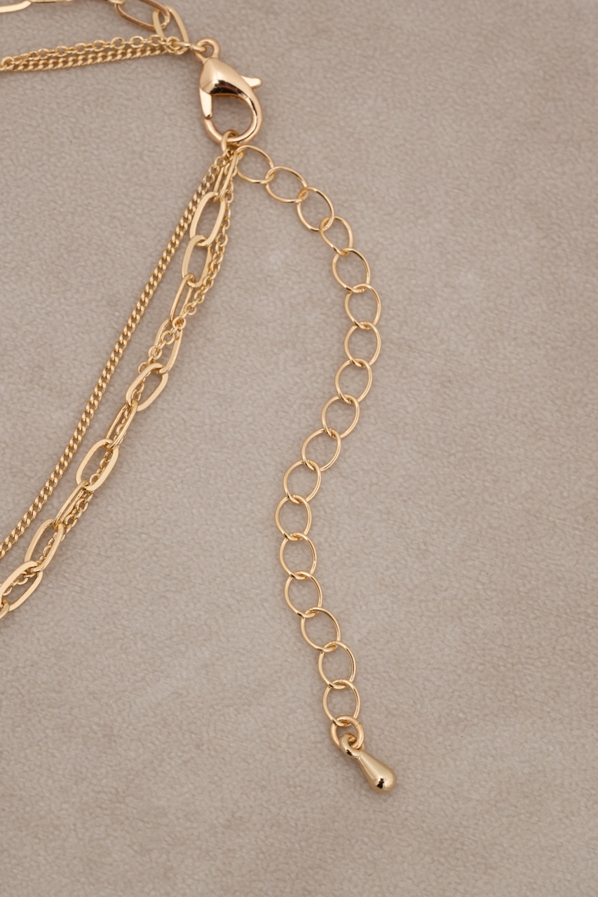 透かしコイン3連ネックレス｜WOMEN｜250HAB56-540K｜AZUL BY MOUSSY