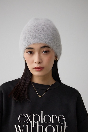 シャギーニットビーニー｜WOMEN｜250HAC56-516K｜AZUL BY MOUSSY