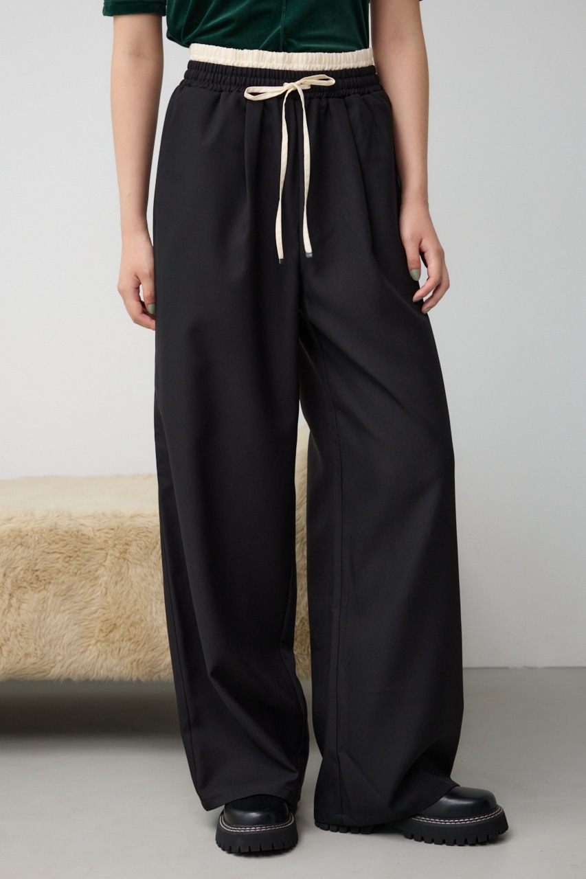 ダブルウエストタックパンツ｜WOMEN｜250HAG31-354H｜AZUL BY MOUSSY