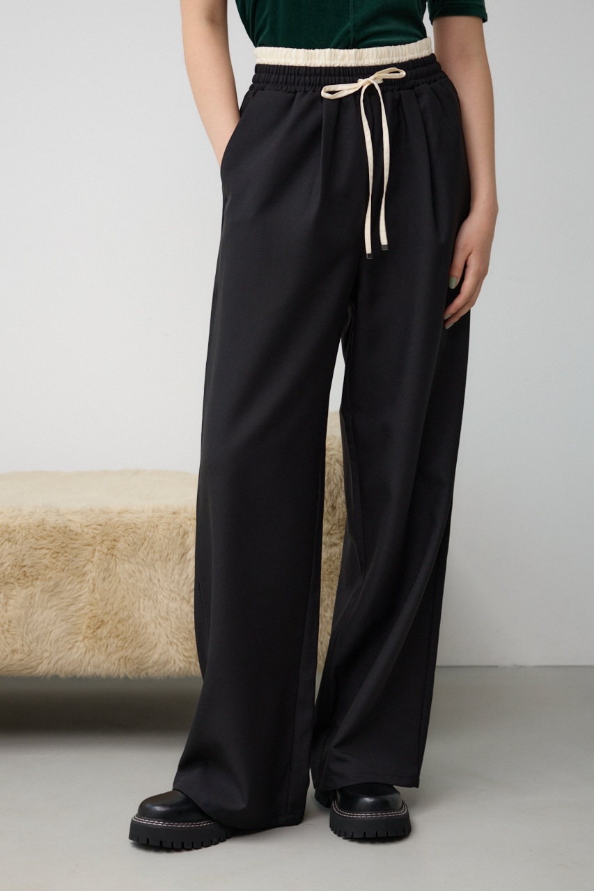 ダブルウエストタックパンツ｜WOMEN｜250HAG31-354H｜AZUL BY MOUSSY