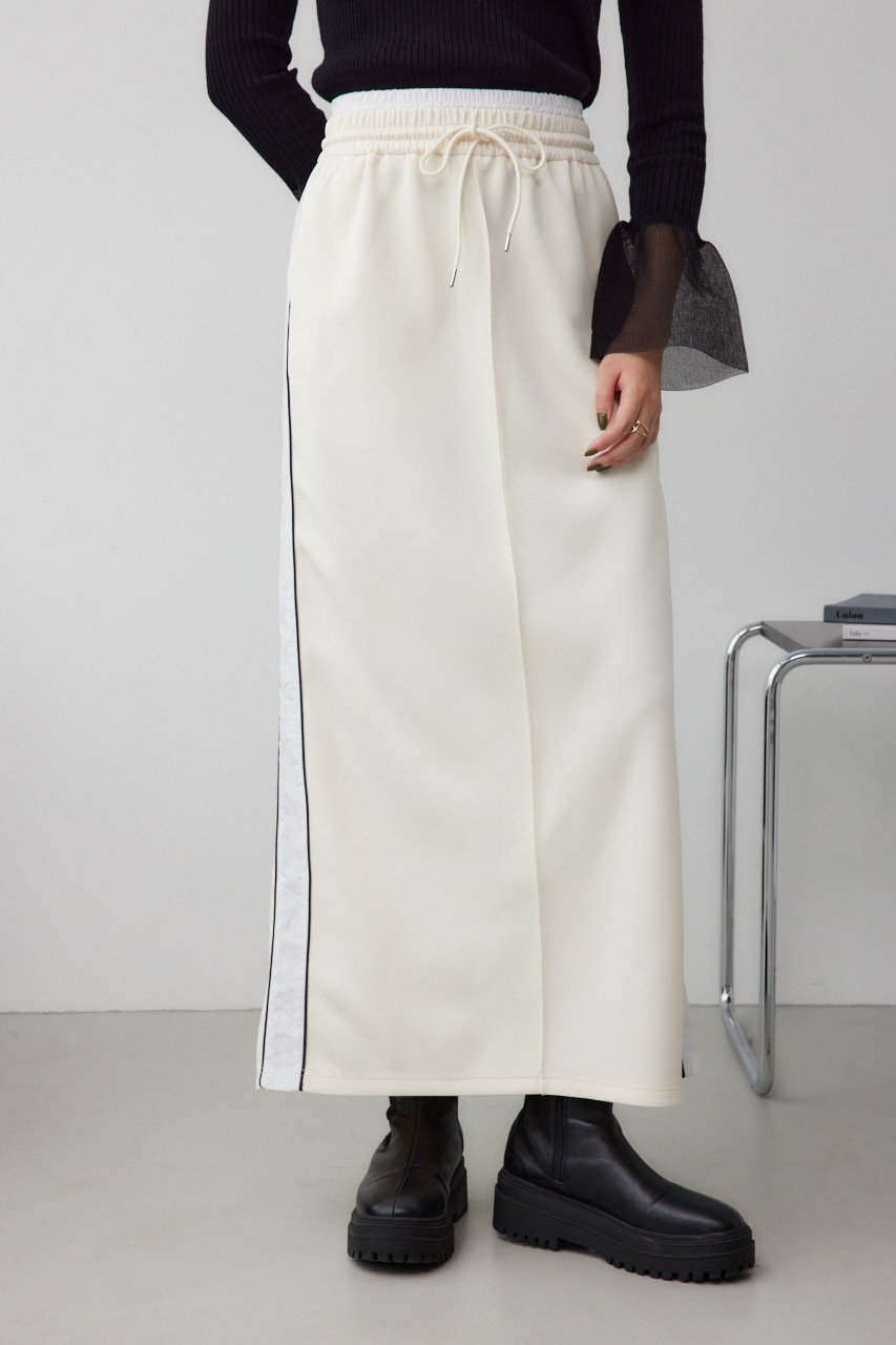 サイドラインダブルウエストナロースカート｜WOMEN｜250HAG81-292H