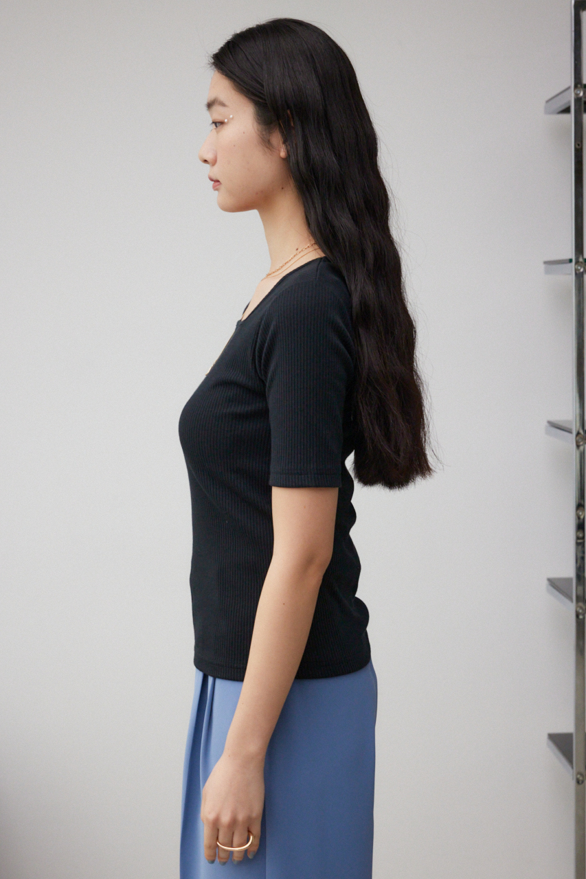 2WAYリブトップス｜WOMEN｜250HSF80-332D｜AZUL BY MOUSSY（アズール