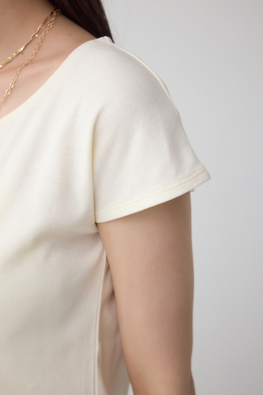 C/Tフレンチスリーブカットトップス｜WOMEN｜250ISC80-442D｜AZUL BY