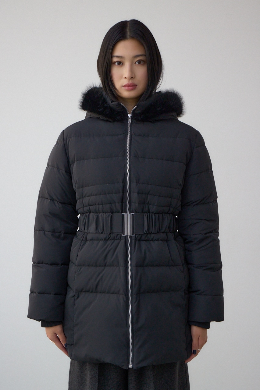 VENUS フードファーベルト付ミドルダウンコート｜WOMEN｜250JSB30-1061
