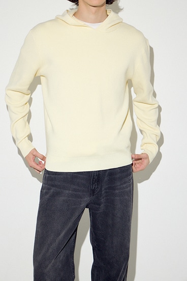 ハイゲージニットフーディー｜MEN｜251JSR70-0261｜AZUL BY MOUSSY