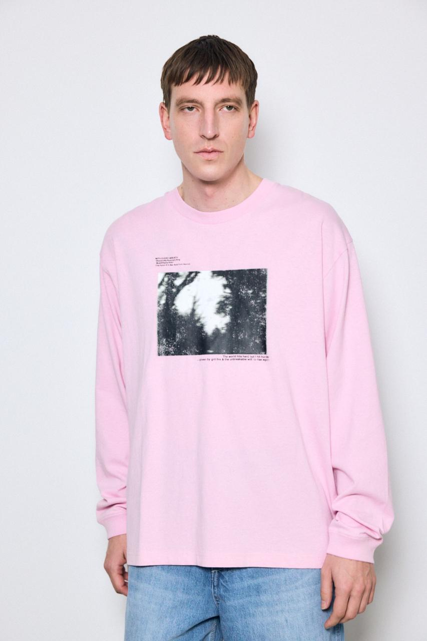 FOREST グラフィック長袖Tシャツ｜MEN｜251JST90-3851｜AZUL BY MOUSSY