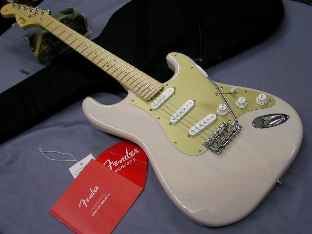 Fender MIJ IKEBE FSR 1966 Stratocaster Reverse Head / US Blonde