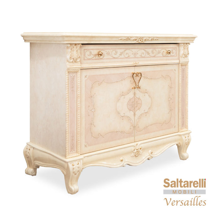 サルタレッリ ヴェルサイユ 2ドアサイドボード アイボリー | ホーム
