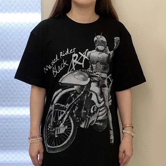 菅原芳人計画 仮面ライダーBLACK RX Tシャツ | 仮面ライダーBLACK RX