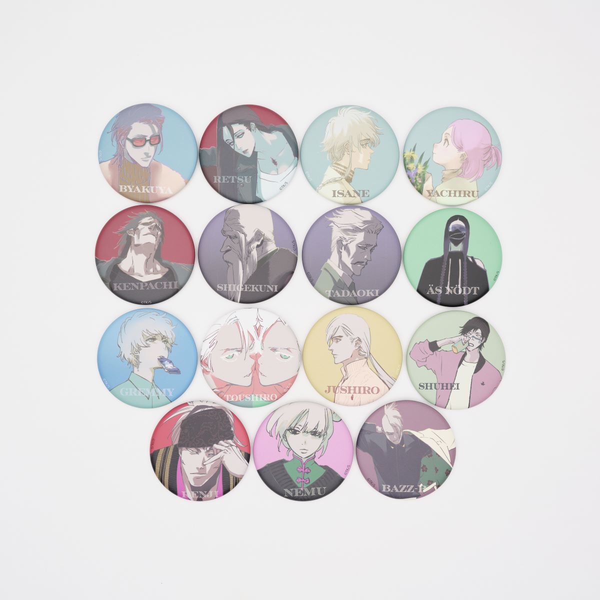 数量限定】BLEACH WORLD マット缶バッジコレクション ～Klub Outside
