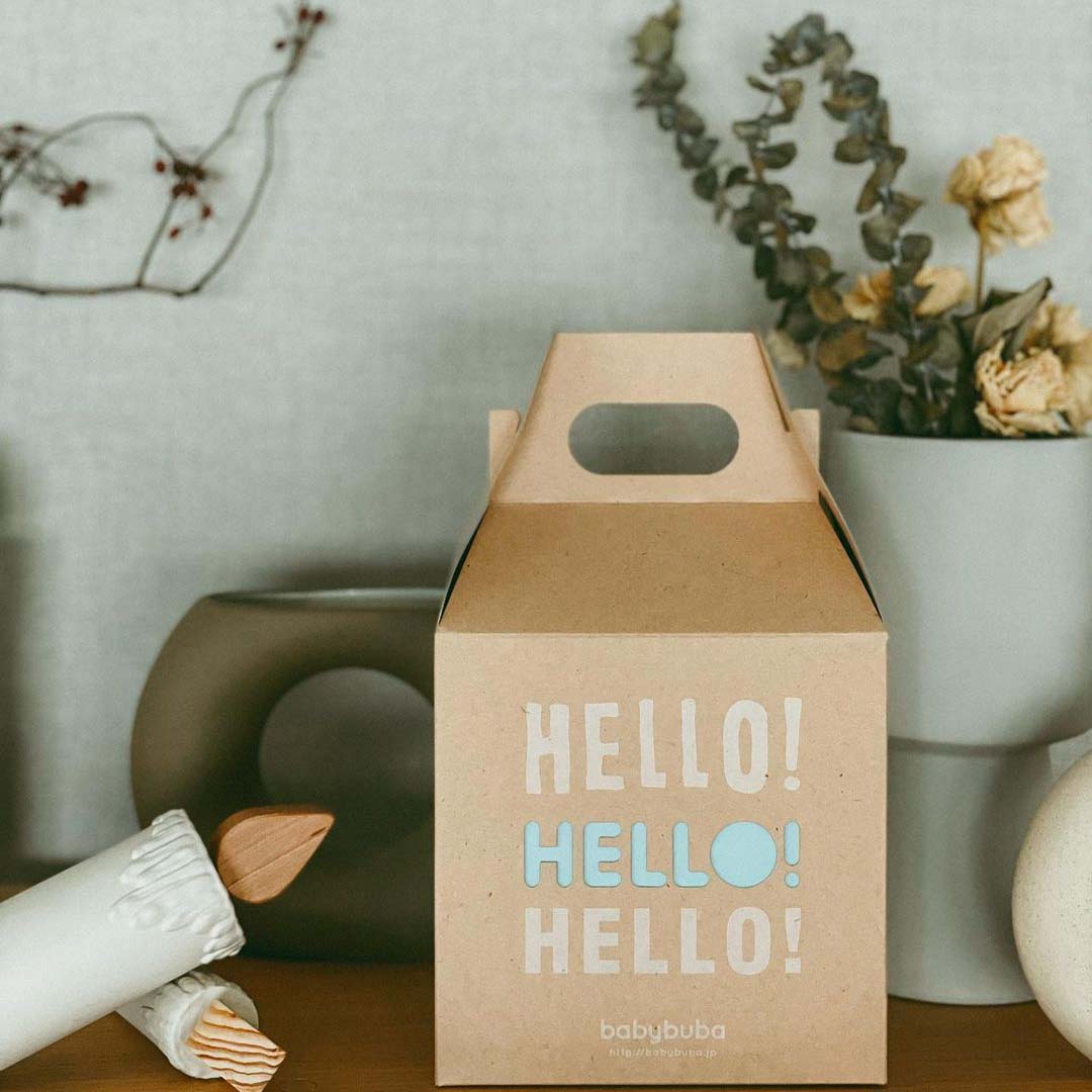 cink×babybuba シリコンビブ＋スキンケアギフトセットLO