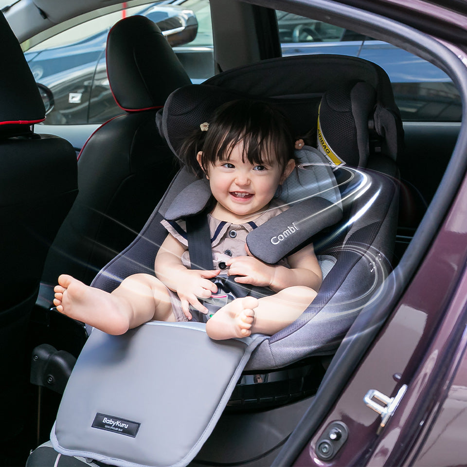 夏のおでかけの必需品！ファン付きベビーカーシート「べびくるクール2