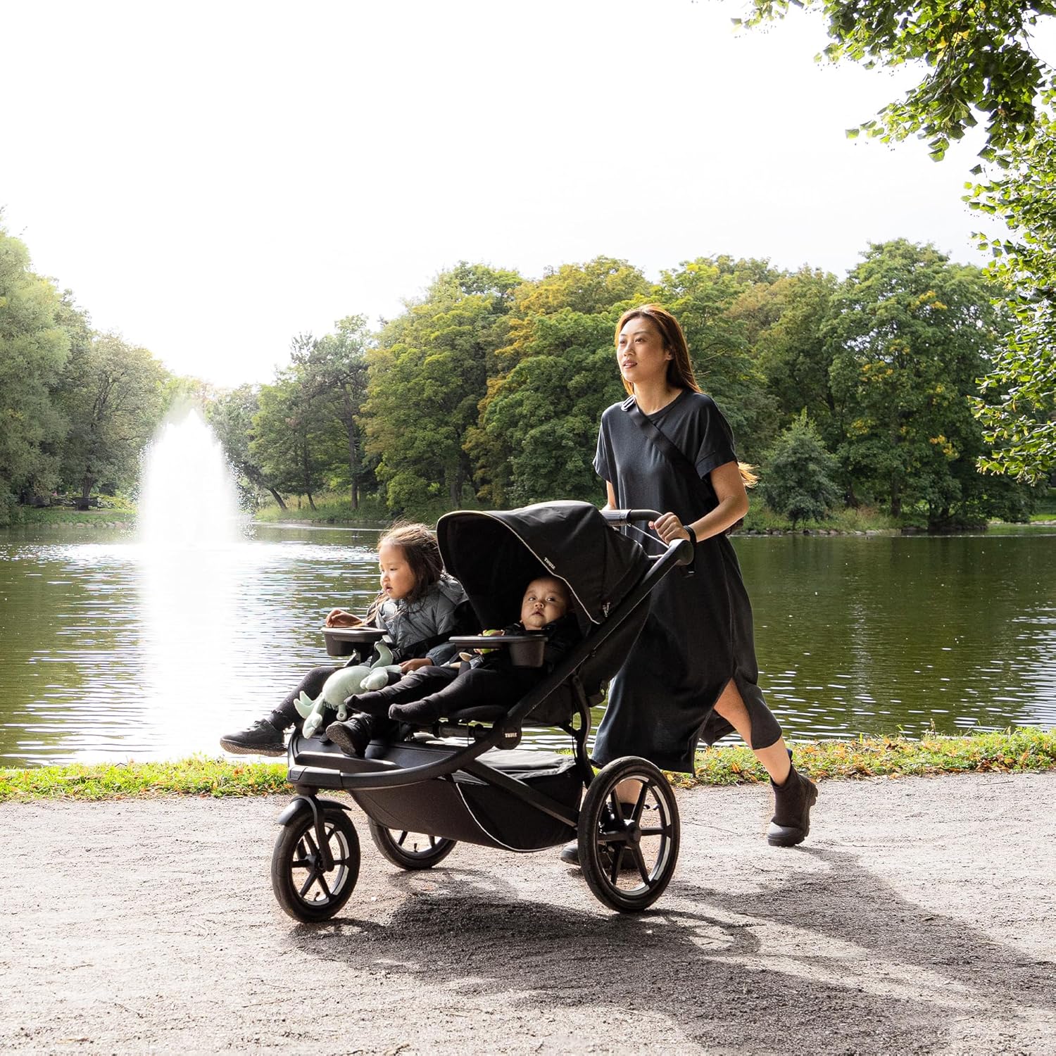 Thule Urban Glide 3 Double Jogging Stroller - Black – Baby Grand
