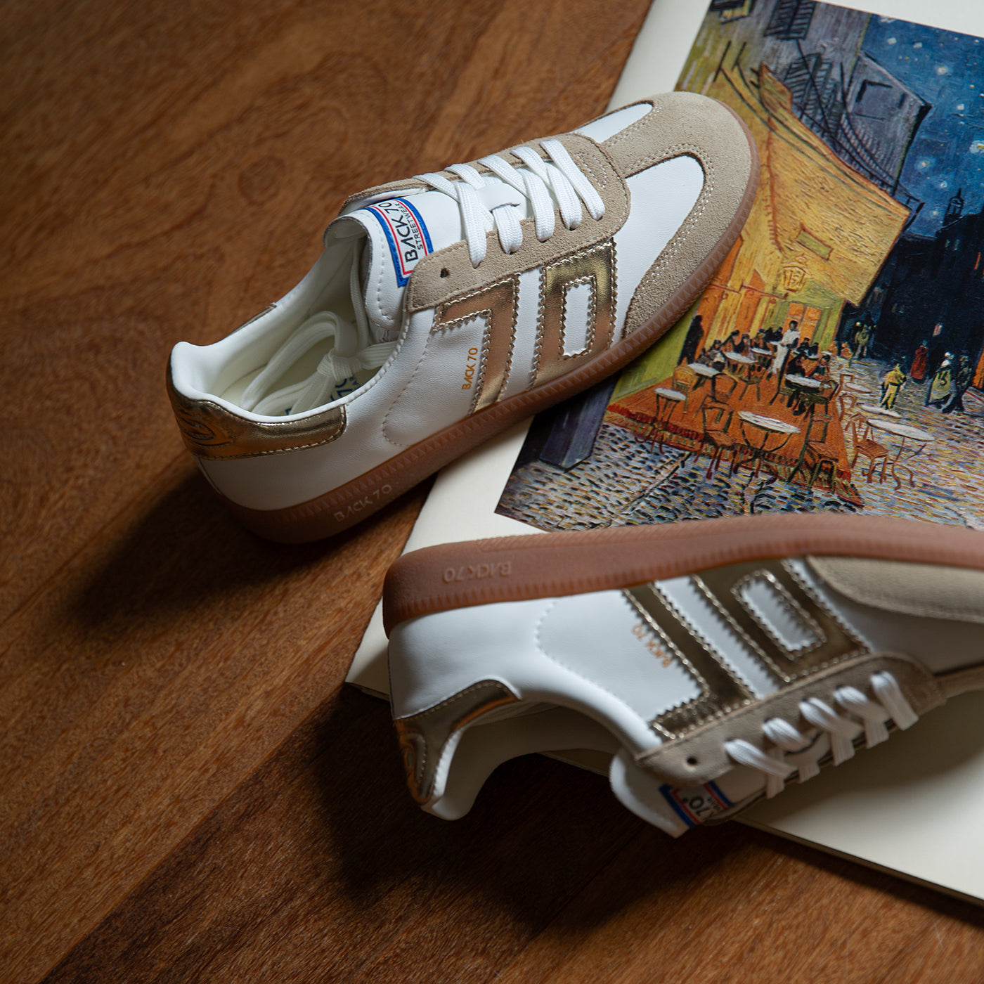 CLOUD in BEIGE Sneakers – Back 70 USA