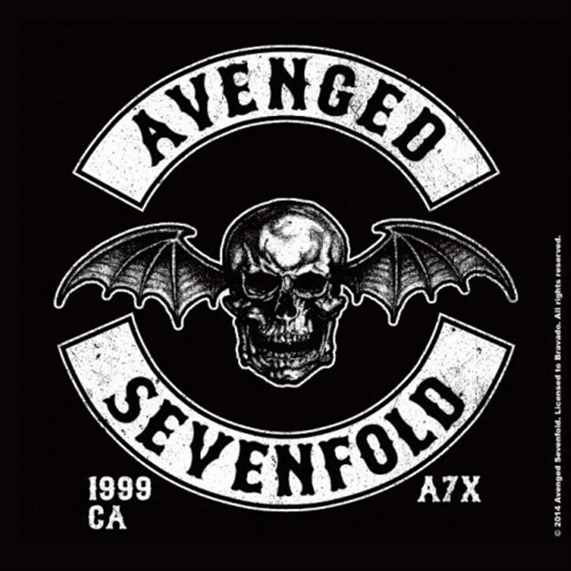 Avenged Sevenfold Death Bat Crest Coaster Novelties | ŌRock