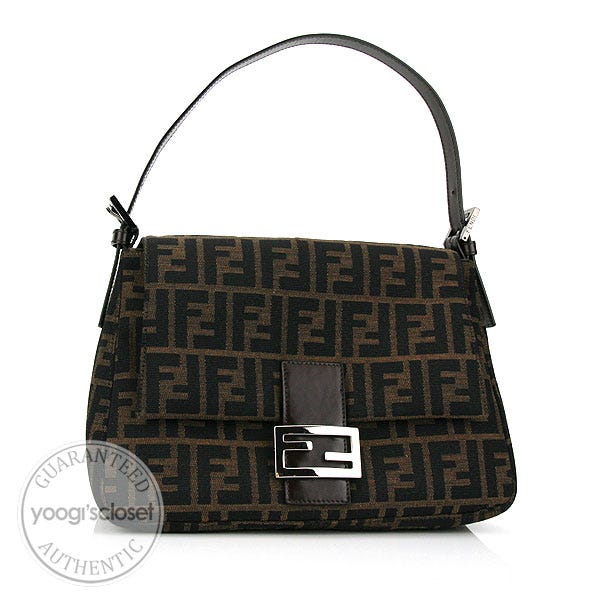 Fendi Tobacco Zucca Mama Forever Bag - 8BR001 | Yoogi's Closet
