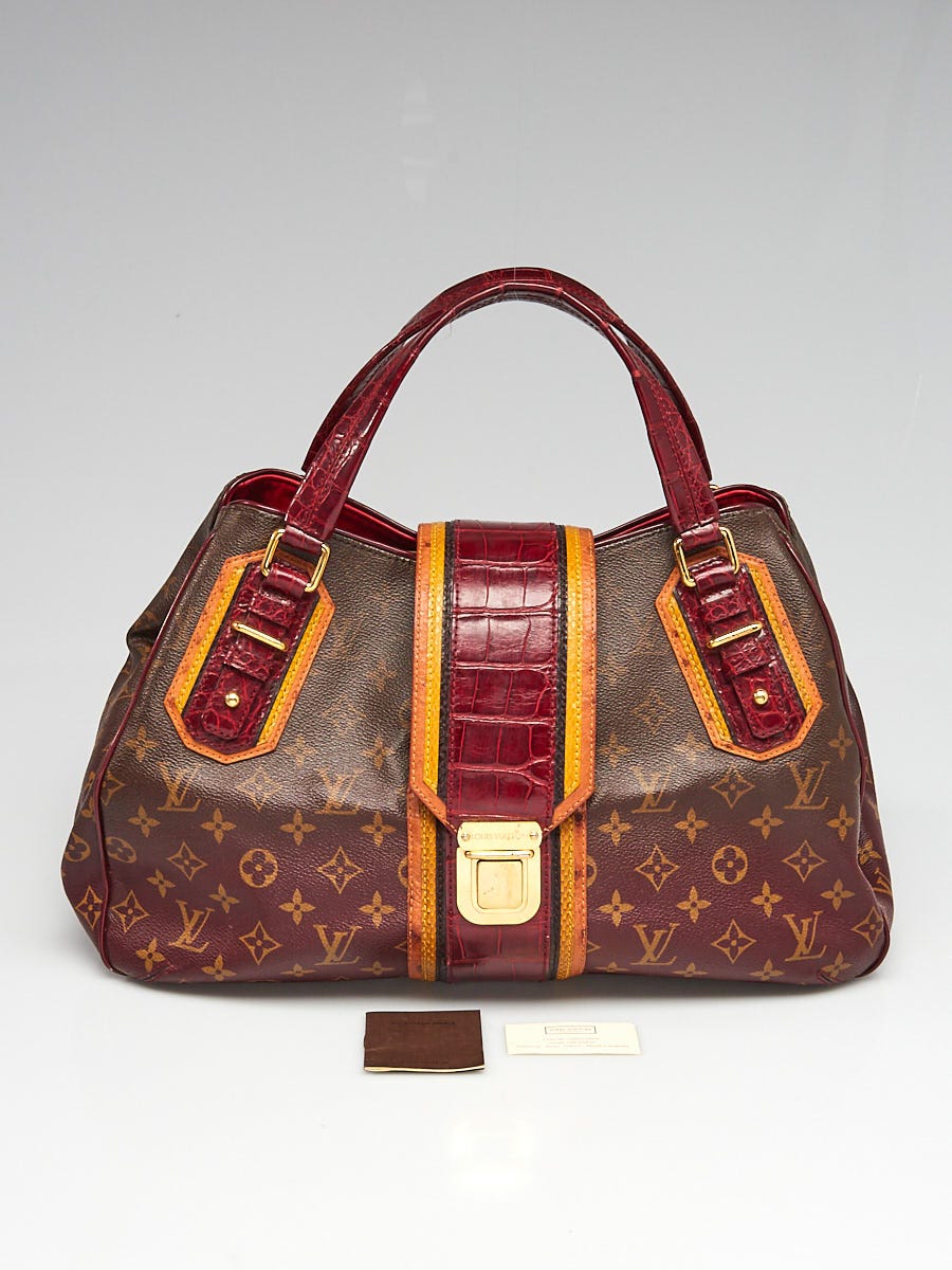 Louis Vuitton Limited Edition Bordeaux Monogram Mirage Griet