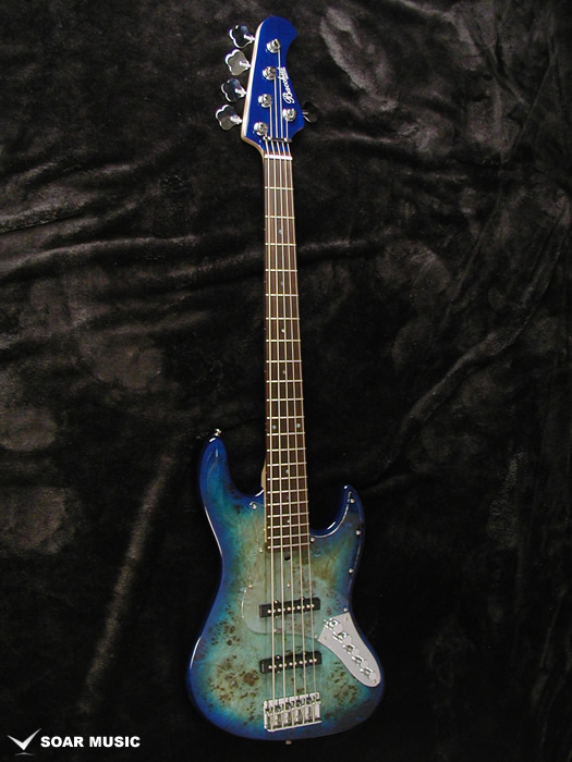 WJB5-BP/Act BL-B (Bacchus / バッカス) エレキベース