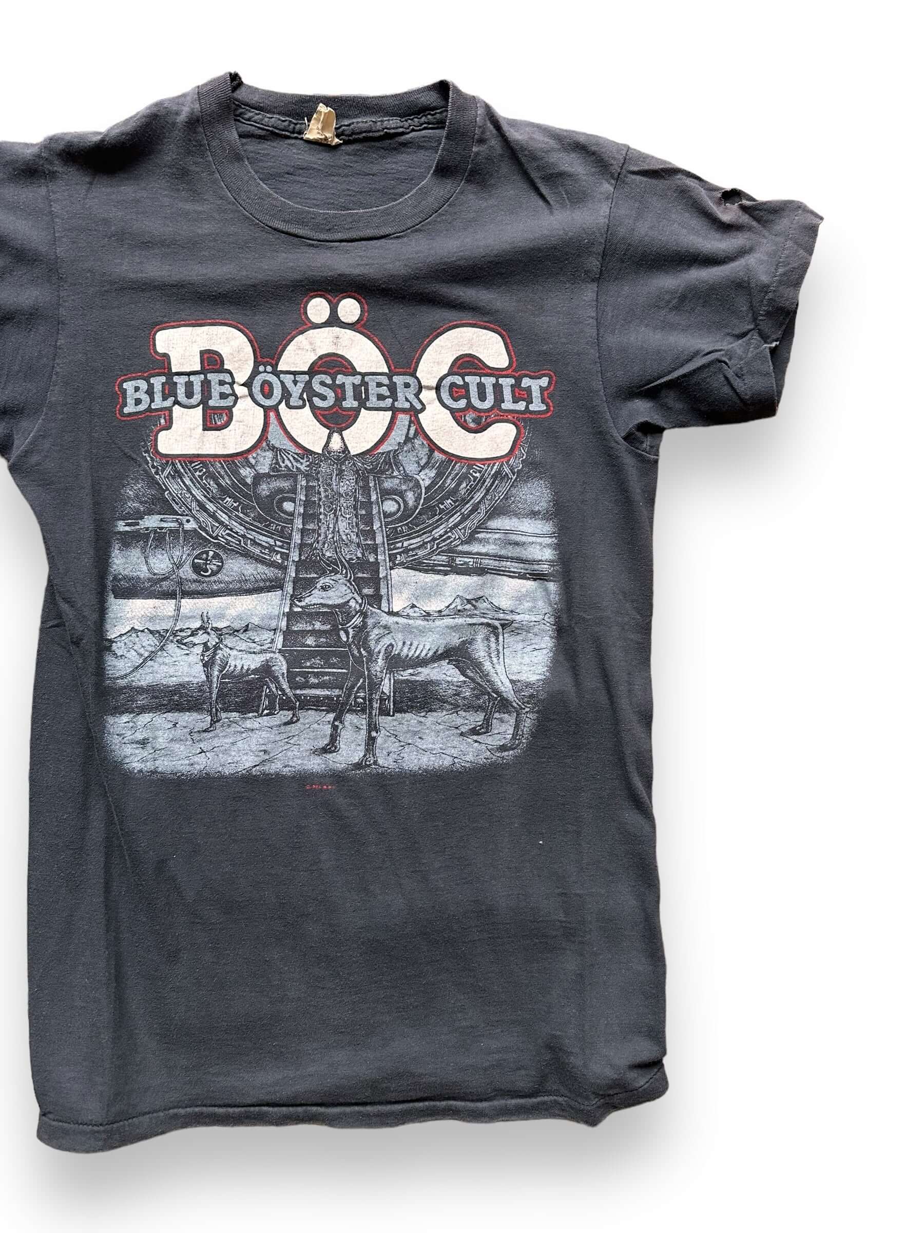 Vintage Blue Oyster Cult Shirt SZ S | Vintage Rock Tees – The Barn