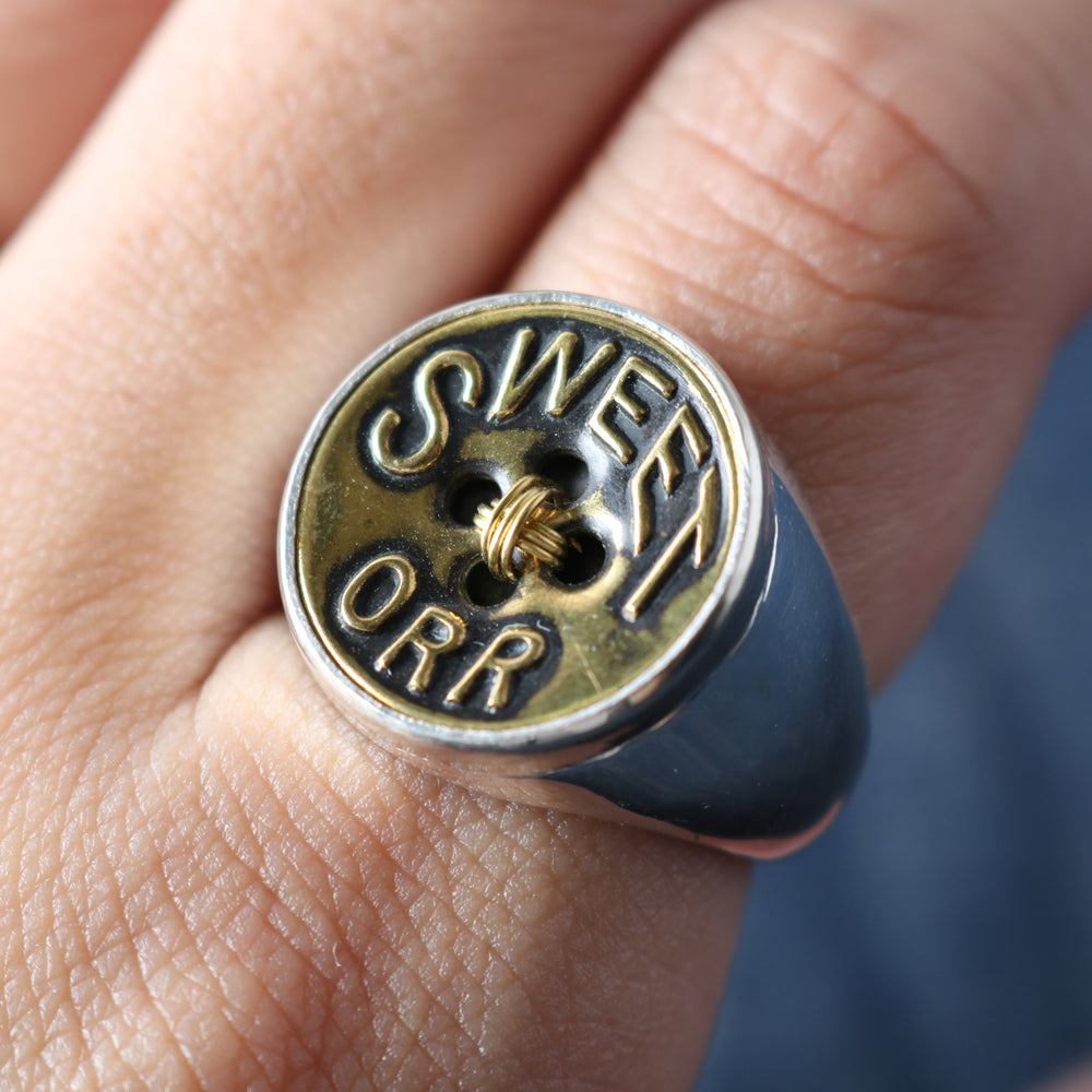 限定入荷!!】 BW Vintage Sweet Orr Ring 〈Button Works〉 BW-0169