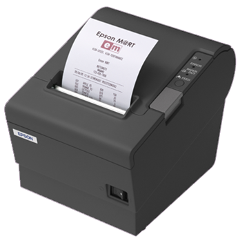 Epson TM-T88VI Thermal Receipt Printer – Black/USB-Ethernet
