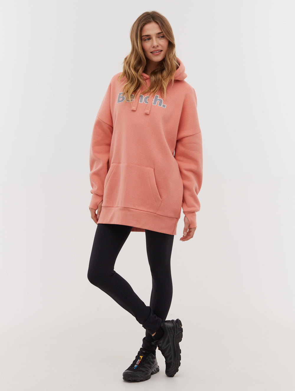 Dayla Oversize Hoodie - Pink - Bench