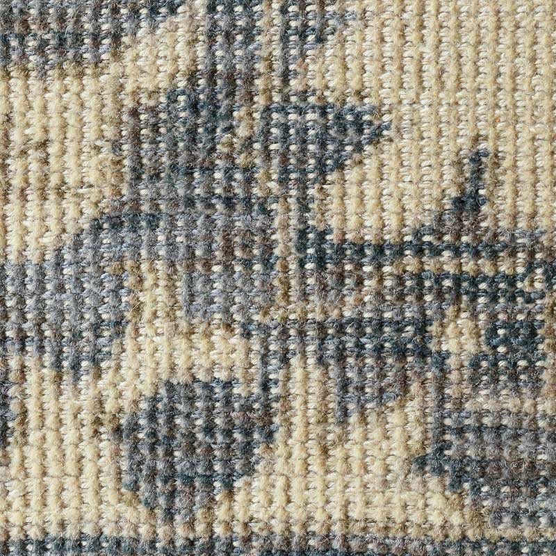 ヴィンテージ風ラグ【試作品】 ウール100％絨毯 [DP02df] ベージュ