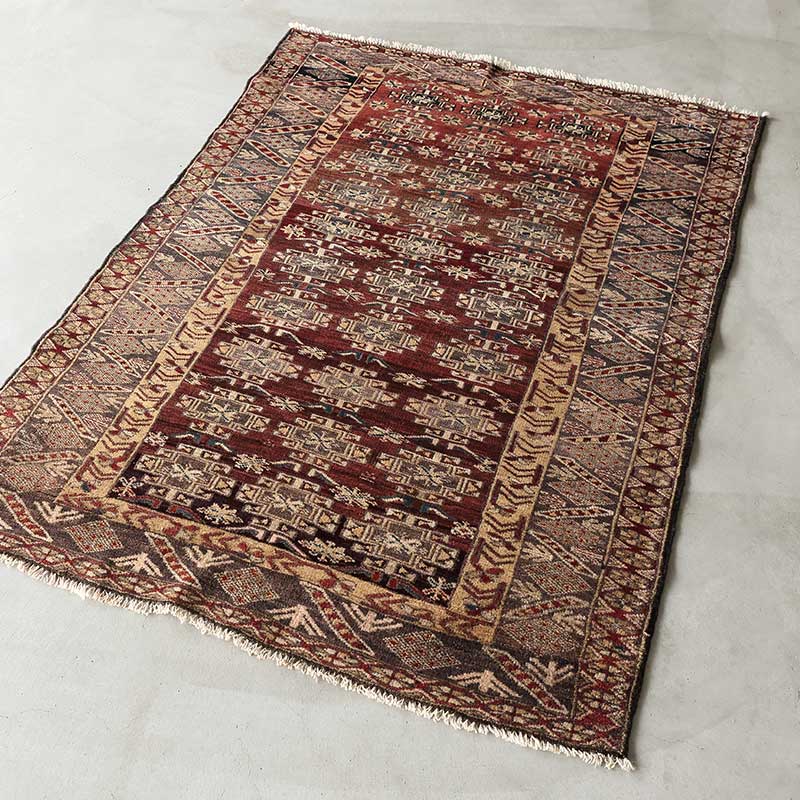 トライバルラグ[ヘラート] アフガニスタン産 / 1970年代 / OR909