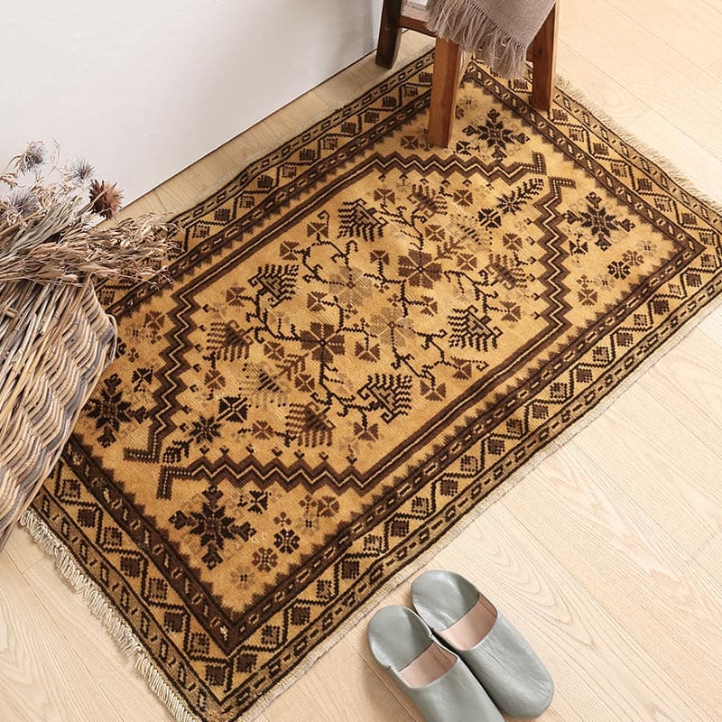 ナチュラル×ヴィンテージラグ、おしゃれなスタイリング術 | ボー