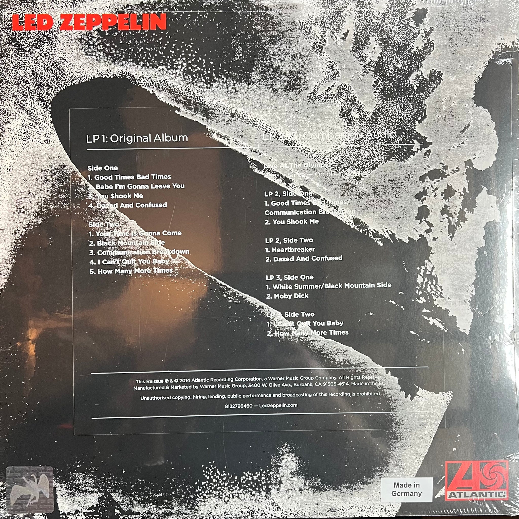 Led Zeppelin - Led Zeppelin Deluxe 3LP – Bears BMX & BS