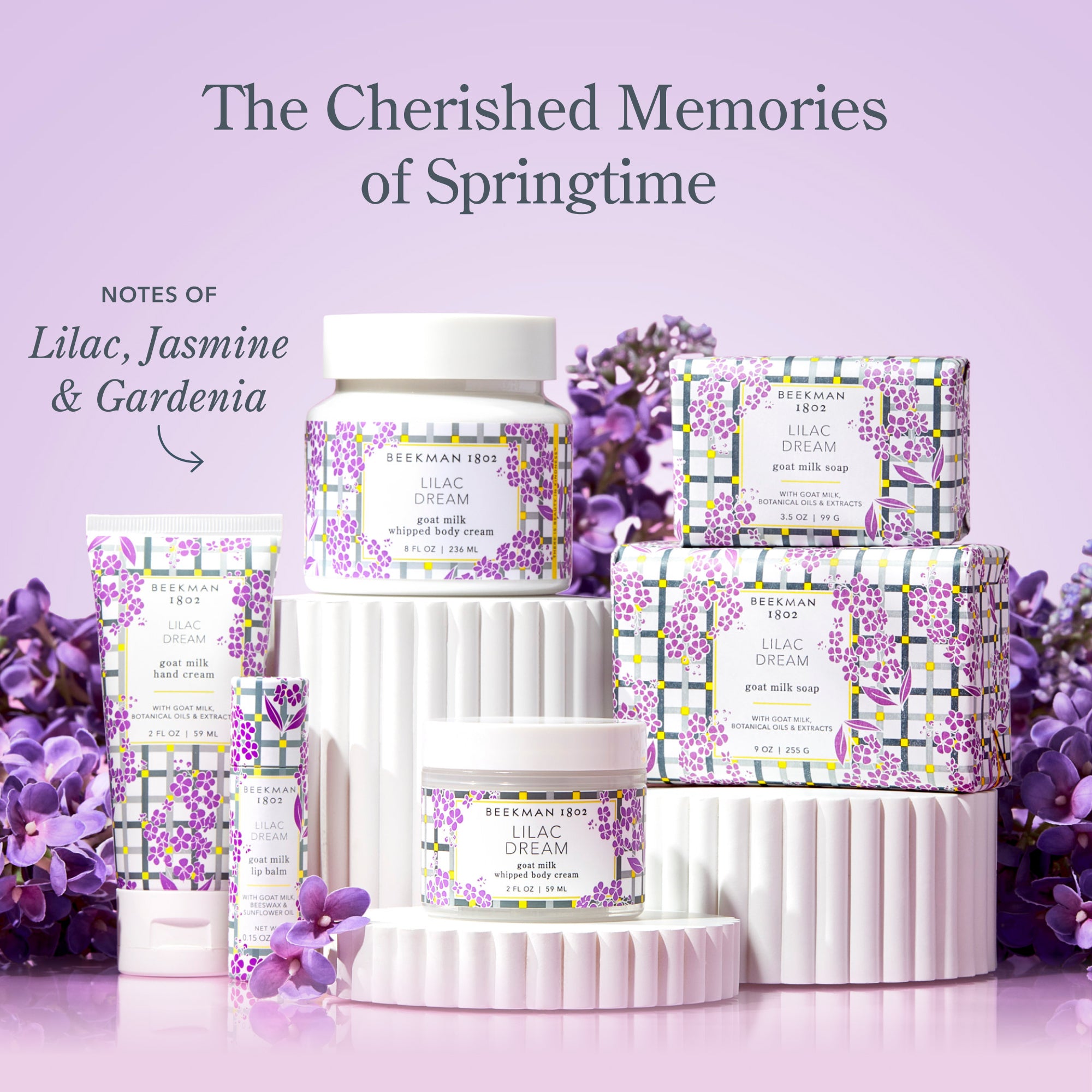 Lilac Dream 3-Pack Of Lip Balms